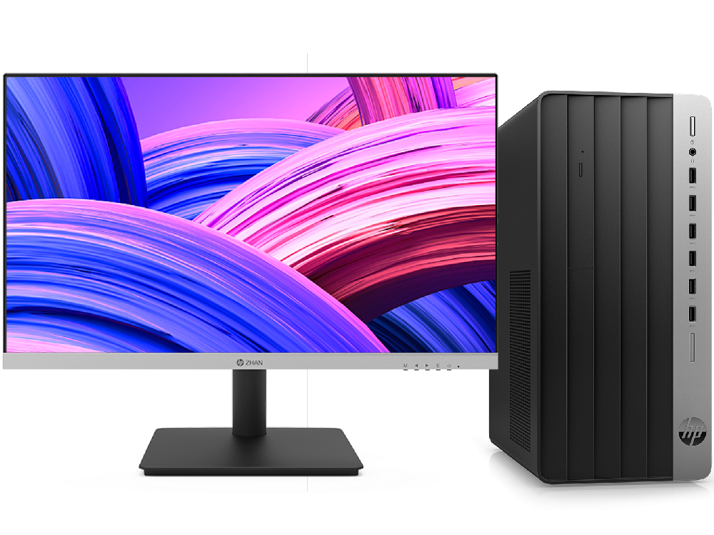 惠普(HP)战99 台式机 + 战D24v 23.8寸显示器